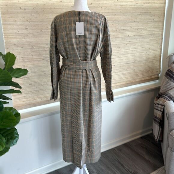 NWT Cubic Dress Womens Plaid- measurements in photos - Picture 5 of 14